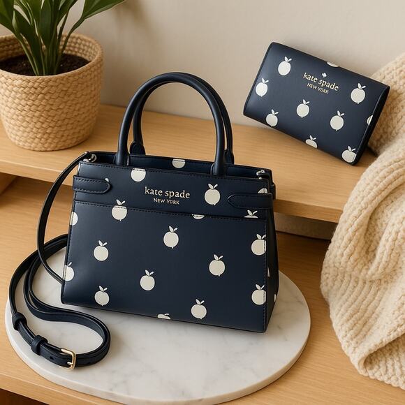 ショルダーバッグ・ポシェット K8176 Kate Spade staci small satchel+ wallet K8304 kate spade | Bags | K876 Kate Spade Staci Small Satchel